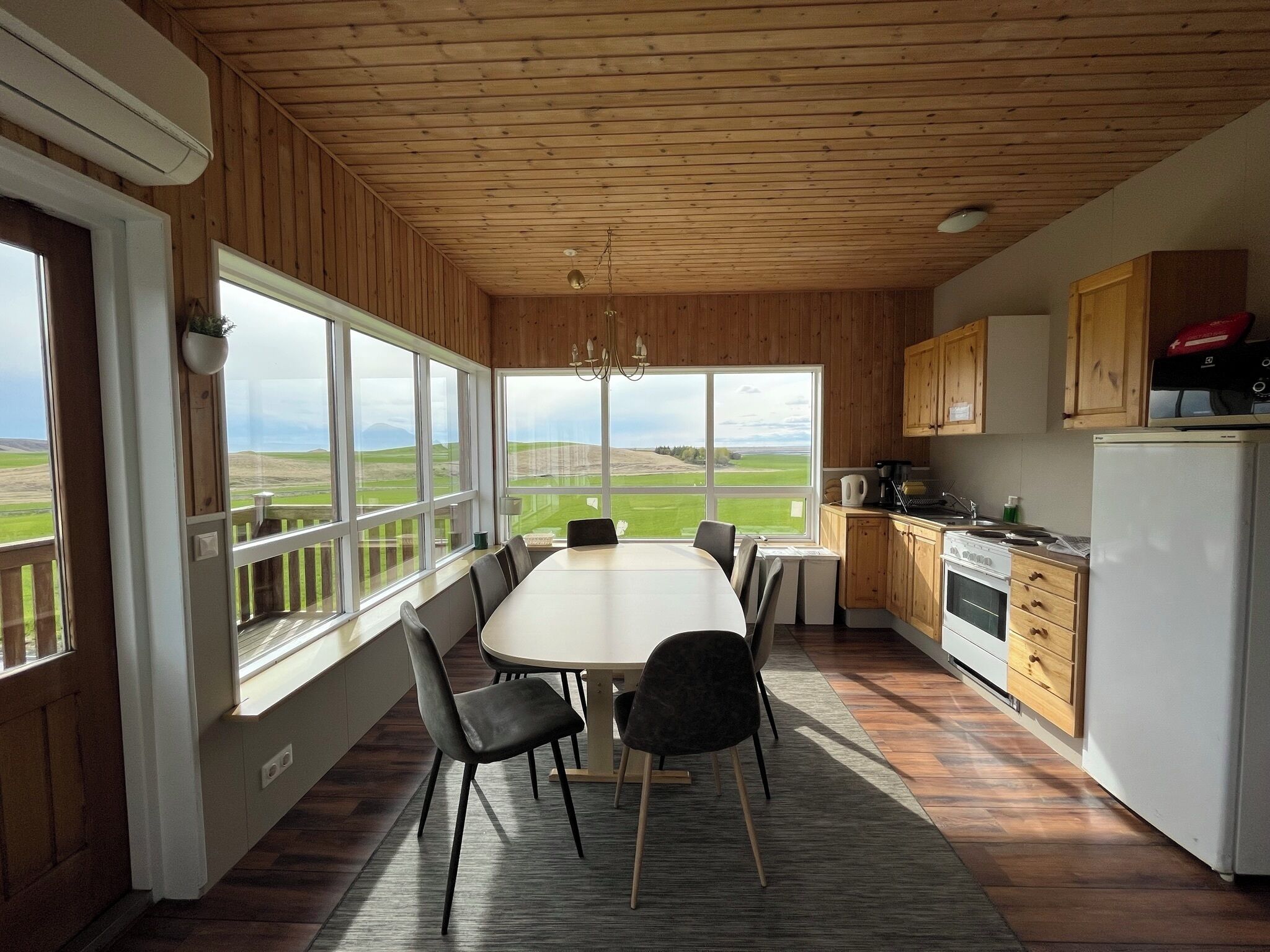 Apartment, Balcony | Private kitchen | Espresso maker, electric kettle