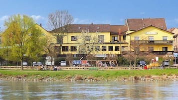 Fassade der Unterkunft