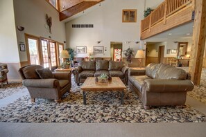 Condo, Multiple Beds, Mountain View (Hidden River Lodge 5943) | Living room