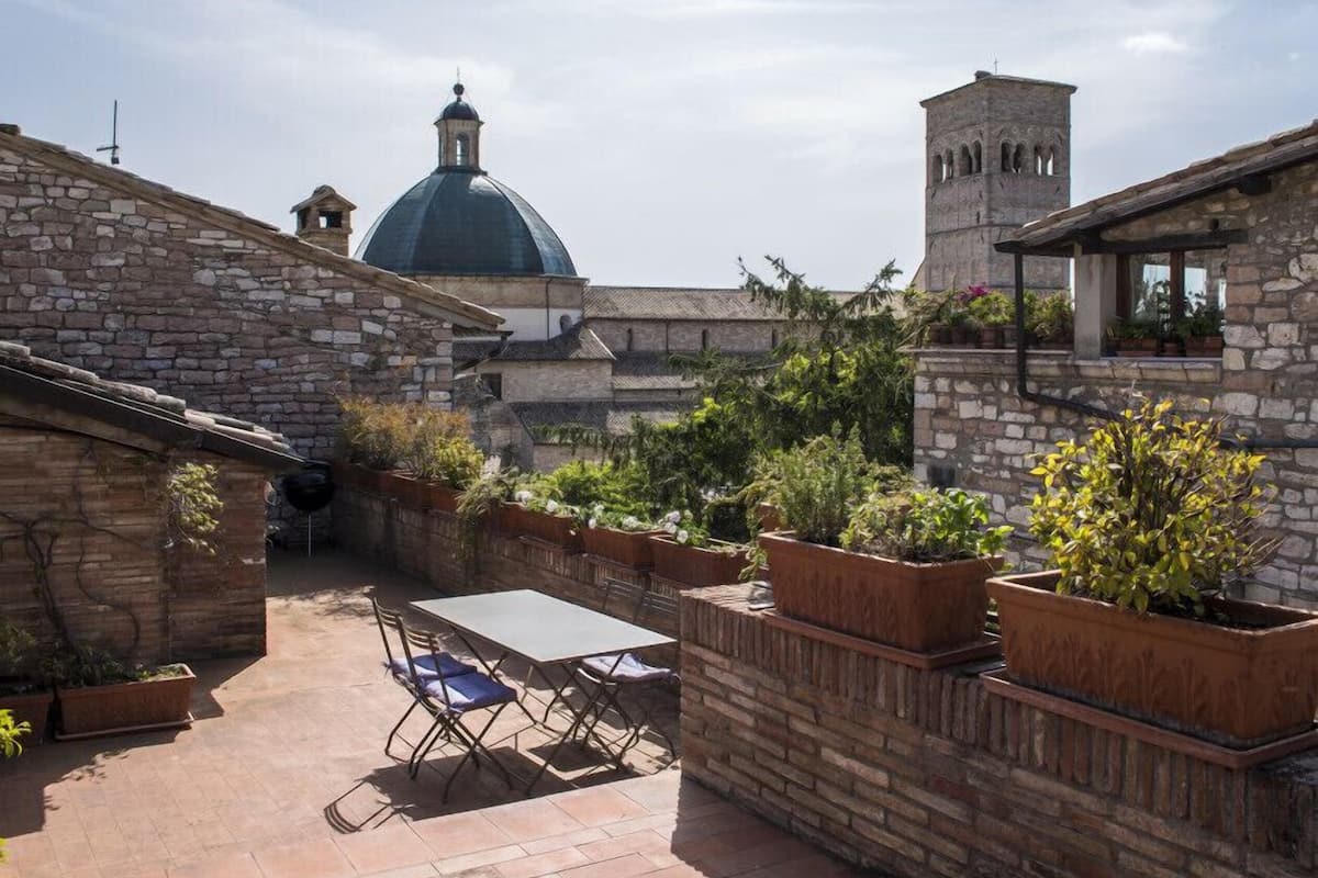 Appartamento, 1 camera da letto (Via Montecavallo, 2) | Terrazza/patio