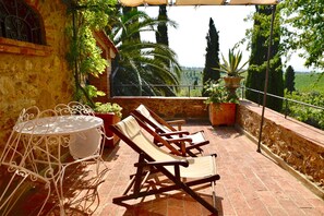 Double Room, 1 Bedroom, Balcony, Garden View (Casa Padronale) | View from room