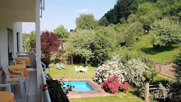 Blick auf den Garten