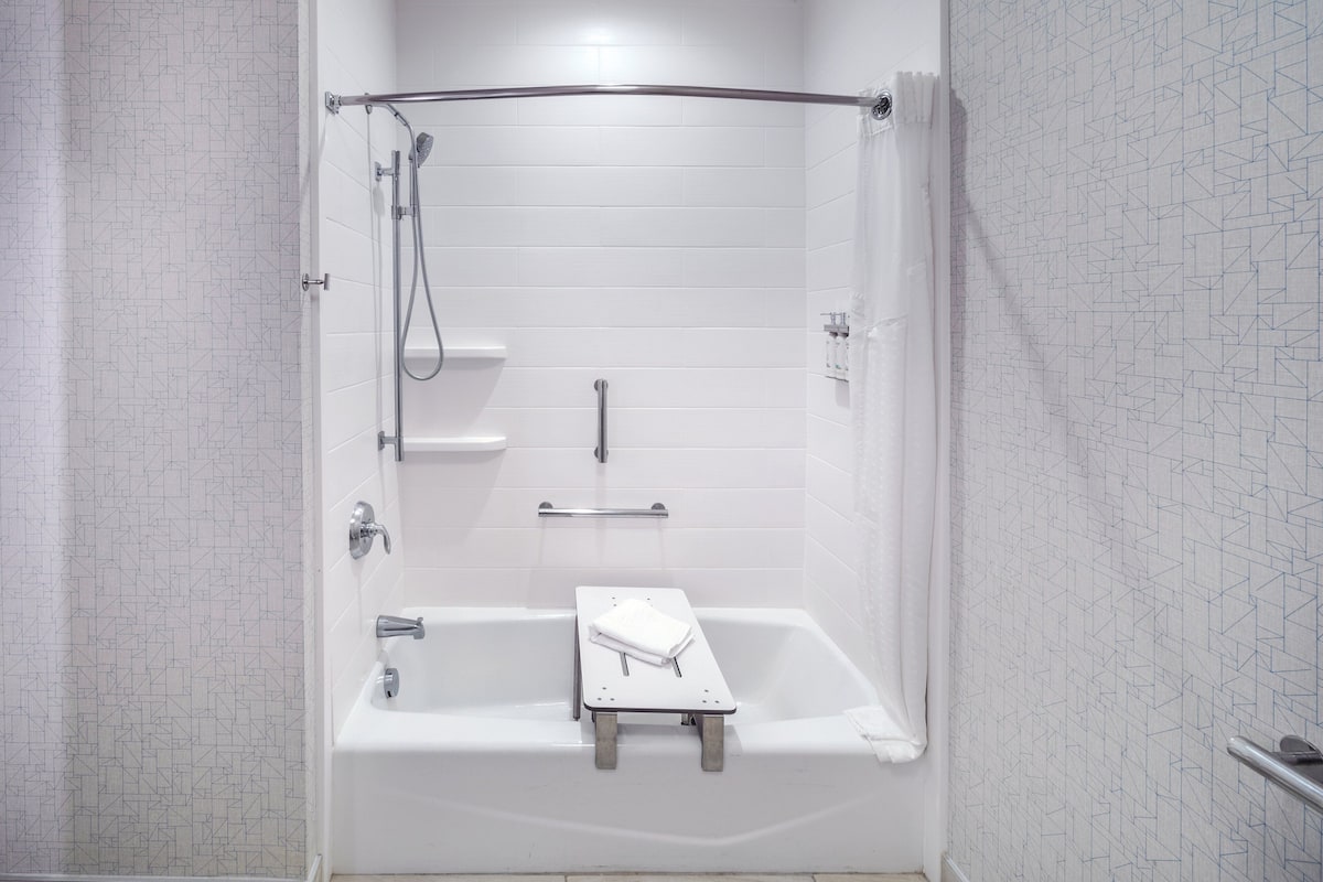 blackout curtains, iron/ironing board, free wifi