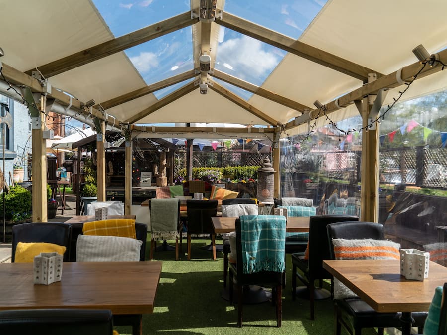 Restaurante al aire libre