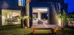 Front of property – evening/night