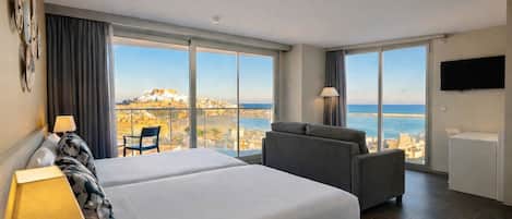 Minibar, coffre-fort, bureau, rideaux dâobscurcissement