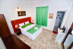 Standard Double Room, 1 Queen Bed, Accessible, Smoking | 1 bedroom, premium bedding, down duvets, pillow-top beds