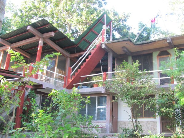 Fassade der Unterkunft