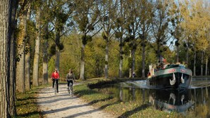 Exterior detail - Le Papillon Luxury Canal Barge (Dijon)