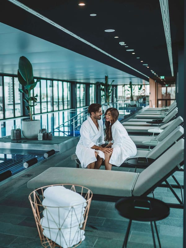 Couples treatment rooms, sauna, steam room, body treatments