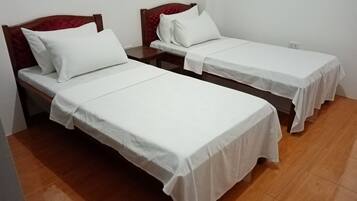 2 slaapkamers, een strijkplank/strijkijzer, wifi, beddengoed