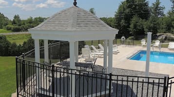 Una piscina climatizada