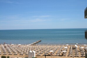 Private beach