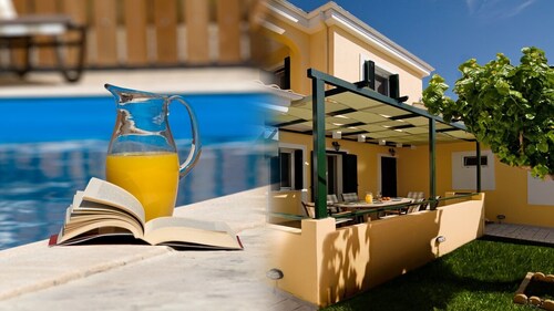 Villa Ioanna (Anthemis villas) - Piscine privée, jardin de 1000m2, aire de jeux pour ki