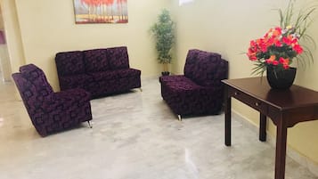 Sala de estar en el lobby