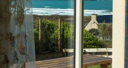 Maison vue mer, plage Ă pied, pour 5 personnes wifi fibre gratuit; parkings