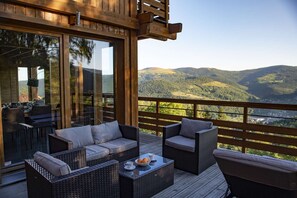 Terrace/patio - La Marcairie Grand Chalet - Spa Luxury 5 stars (Muhlbach-Sur-Munster)