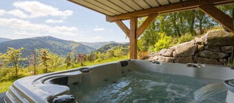 CHALET DE LUJO DE LUJO LA MARCAIRIE, 5 ESTRELLAS, SPA, SAUNA, ALSACIA / VOSGE