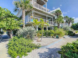 View of beach home from northwest
 - Beautiful beach house! (St Pete Beach)