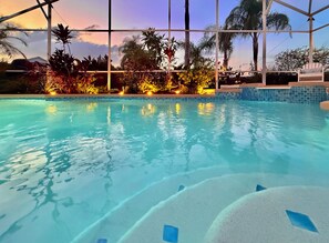 A heated pool - BEST HOUSE! StarWars Theater, HarryPotter, Princess, Pirates!!! Disney 8-10 min! (Kissimmee)