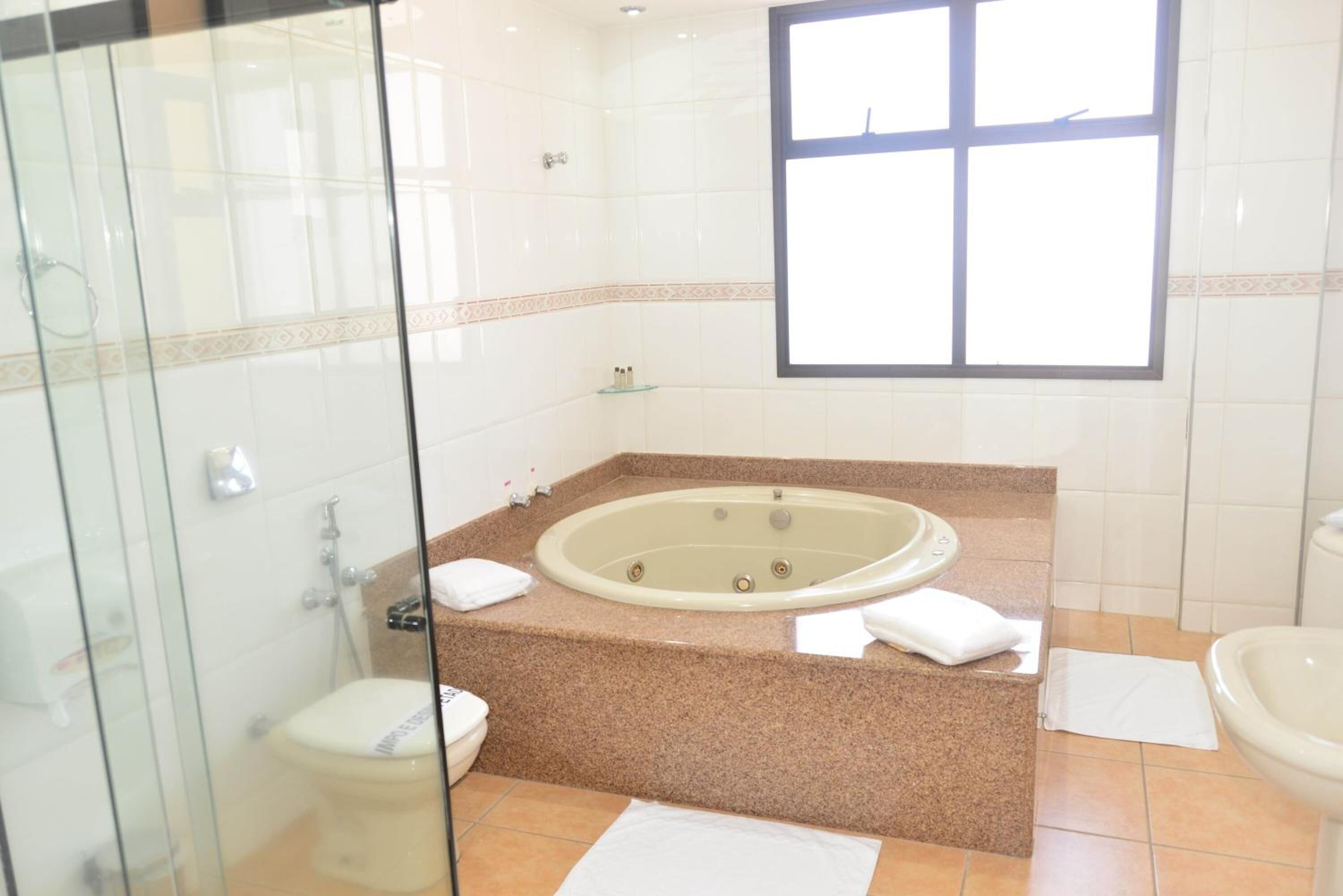 shower, rainfall showerhead, towels