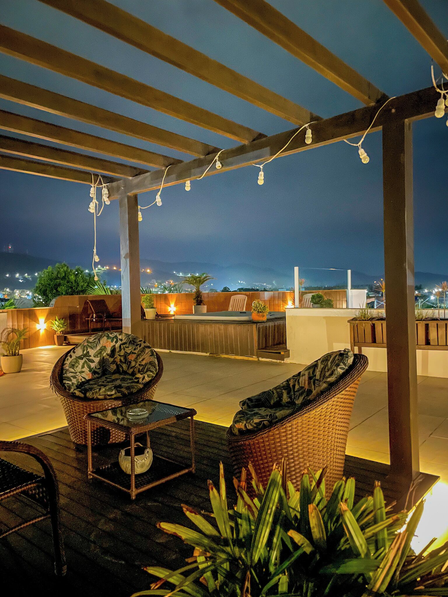 Terraza en la azotea