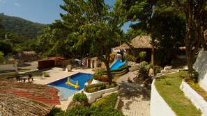 Courtyard - Hotel Villa Cata (Santa Marta)