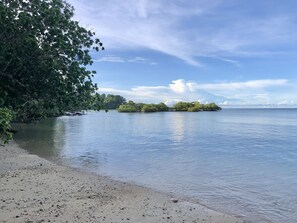 Beach nearby, beach towels