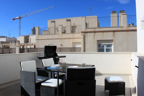 Talo, jossa pysäköinti ja wify historiallisessa keskustassa Cartagena