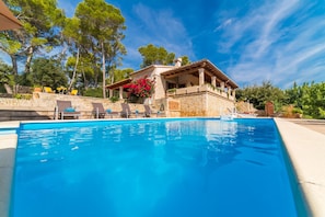 Pool - Rural finca in Mallorca Es Bosquet with pool (Inca)