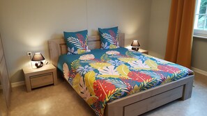 2 bedrooms, desk, iron/ironing board, free WiFi - Gîte Ellerbach 3 *; 5 pers. 90m² - At the gates of Alsace and Northern Vosges (Schalbach)