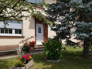 Exterior detail - Gîte Ellerbach 3 *; 5 pers. 90m² - At the gates of Alsace and Northern Vosges (Schalbach)