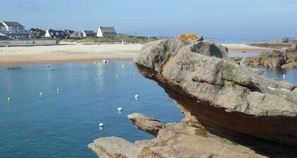 Appartement récent à 2 pas de la plage orienté plein sud avec parking privé