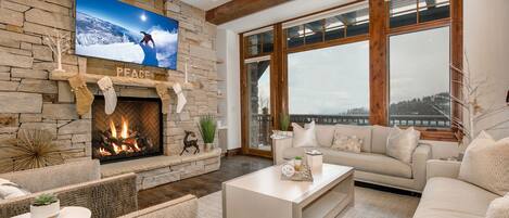 تلفزيون، مدفأة، ألعاب فيديو