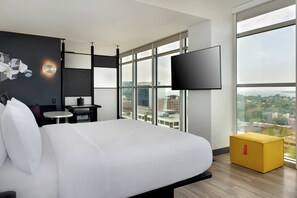 In-room safe, blackout drapes, free cribs/infant beds, free WiFi - Aloft by Marriott Buffalo Downtown (Buffalo)
