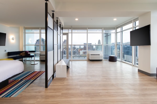 Caja de seguridad en la habitación, cortinas blackout y cunas gratuitas