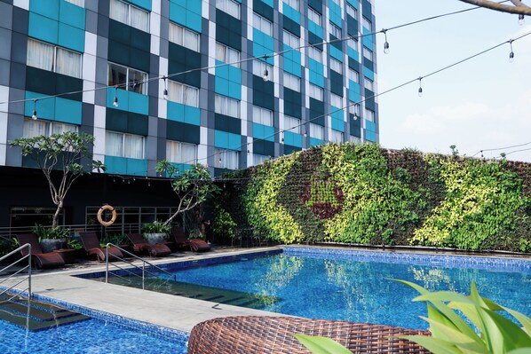 Una piscina techada