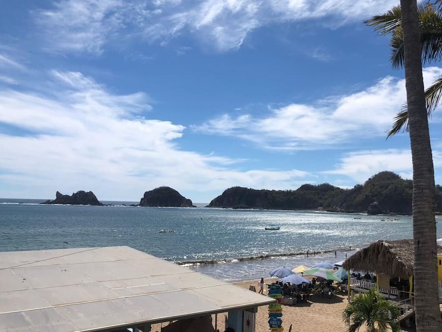 Superior Bungalow, Kitchen, Beach View (4 Double Beds ) | Beach/ocean view