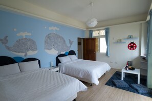 Family Quadruple Room, 2 Double Beds, Non Smoking - Sunny Home (Magong)