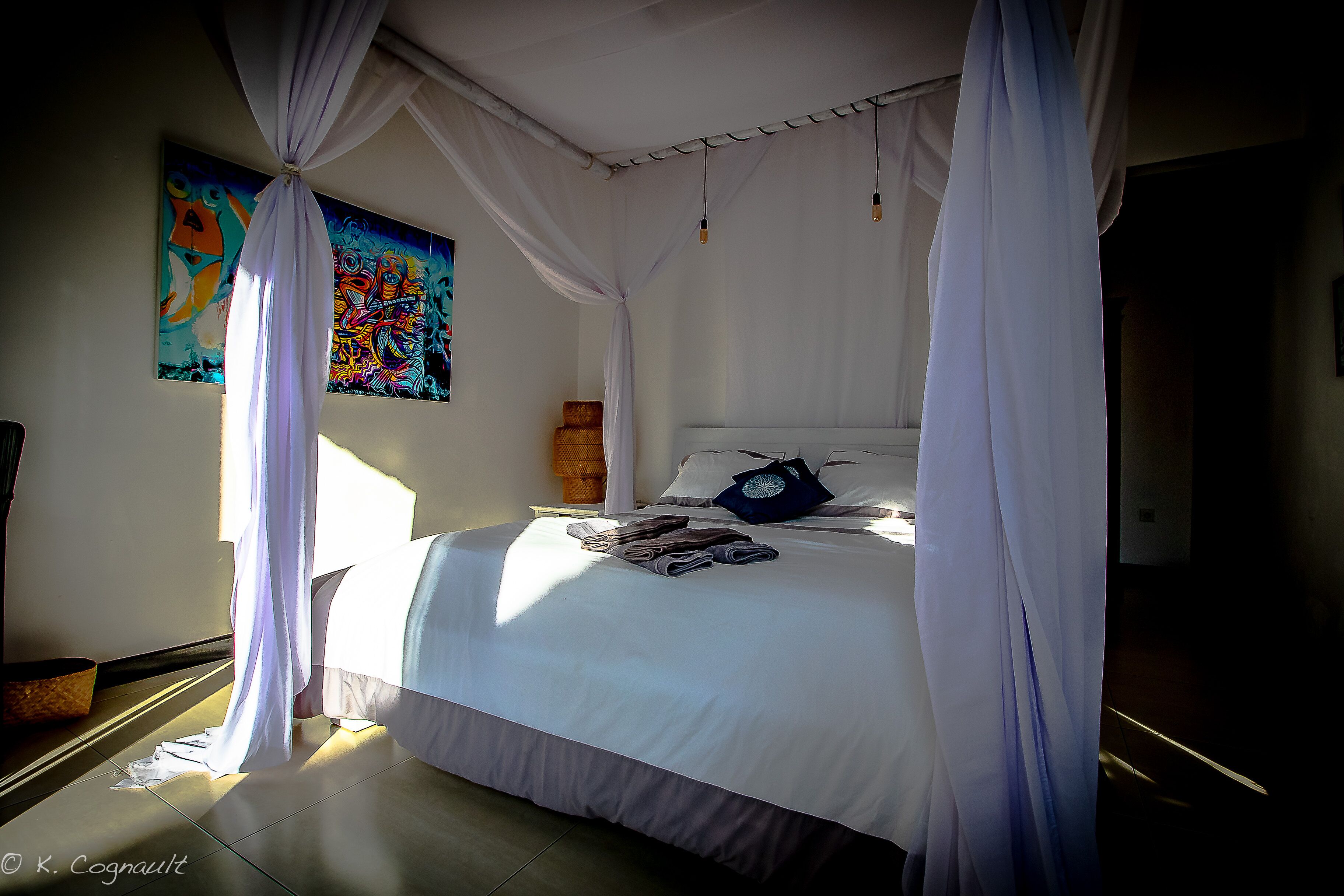 1 chambre, accès Internet, draps fournis