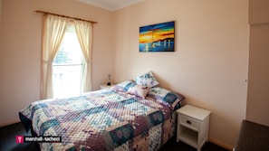 2 bedrooms, iron/ironing board