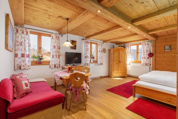 2 soveværelser, sengetøj