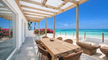 Appartement Luxe, 3 chambres, vue océan (Moja) | Terrasse/Patio