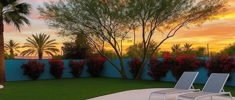 AuĂenpool, beheizter Pool