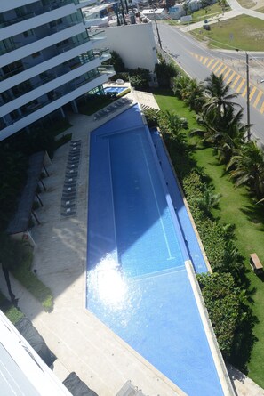 Pool - Ocean View Central between beach and city center - Vista al mar, central  (Cartagena)