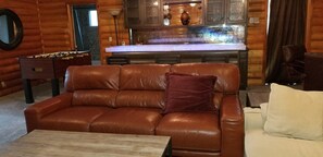 TV connectée, cheminée, jeux vidéo, lecteur de DVD