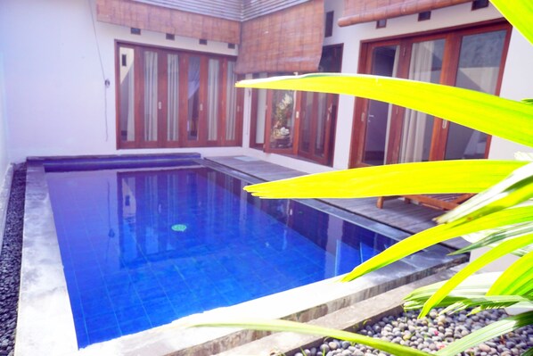 디럭스 빌라, 침실 2개, 금연 | 전용 수영장