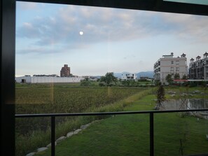 Blick von der Unterkunft