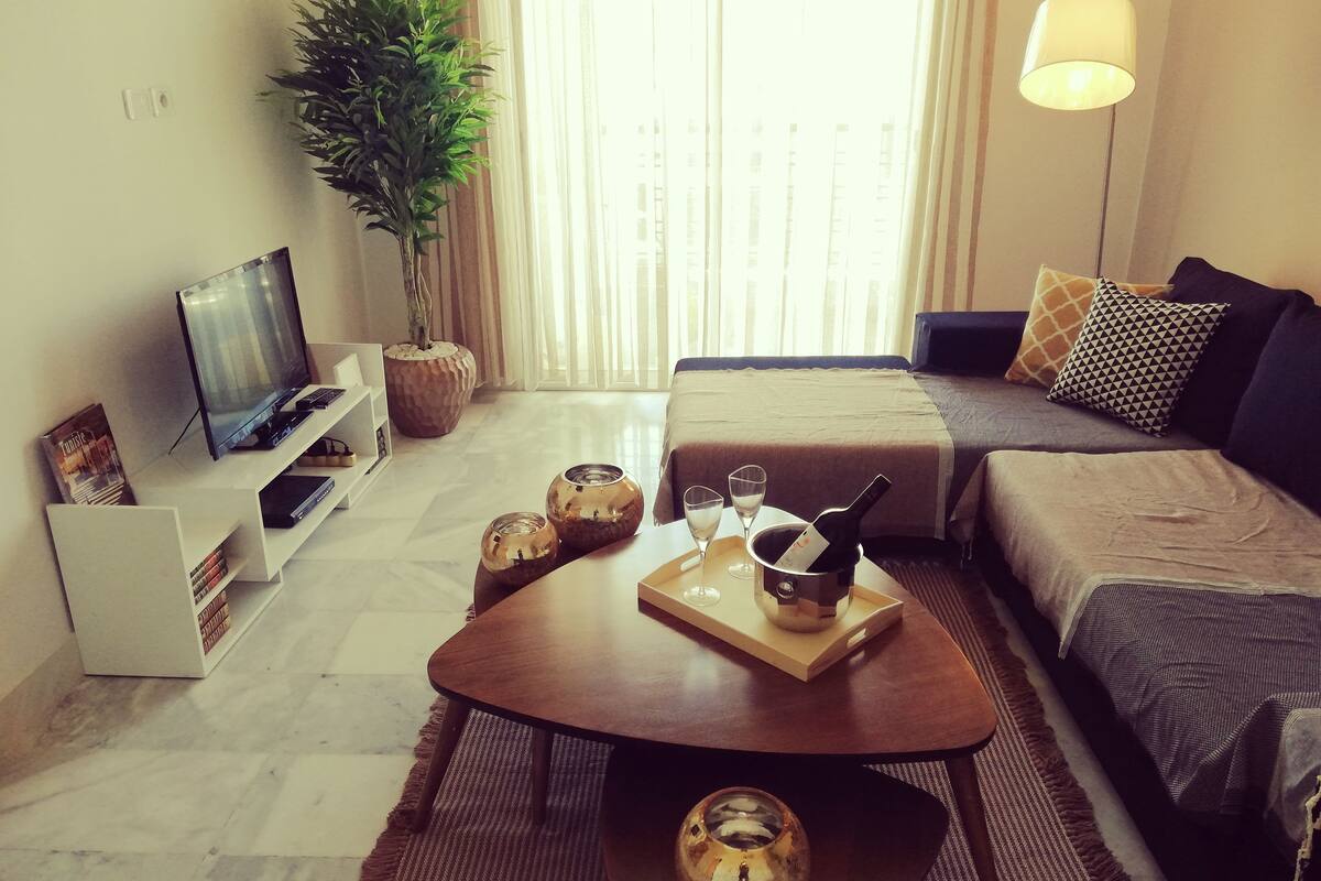 apartment, 1 bedroom, non smoking | living area | plasma tv