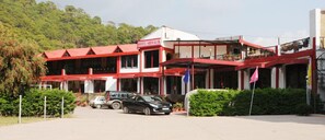 Majoituspaikan julkisivu